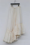 marc le bihan non-standard silk dress 25710-E21 OFF WHITE